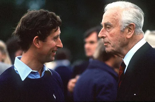 Принц Чарльз и лорд Луис Маунтбеттен, 1979