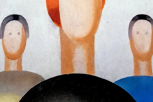 Бывшего охранника «Ельцин центра», нарисовавшего глаза фигурам на картине, приговорили к 180 часам исправительных работ
