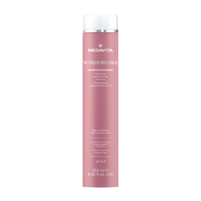 Питательный шампунь с маслом карите Nutrisubstance, Medavita
