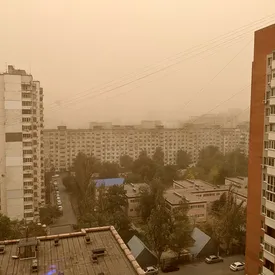 Что общего у Сайлент Хилла и Ростова-на-Дону? Постапокалиптичный пейзаж, появившийся в российском городе из-за пыльной бури Что общего у Сайлент Хилла и Ростова-на-Дону? Постапокалиптичный пейзаж, появившийся в российском городе из-за пыльной бури