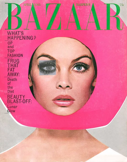 Обложка Harper’s Bazaar 1965 года авторства Ричарда Аведона