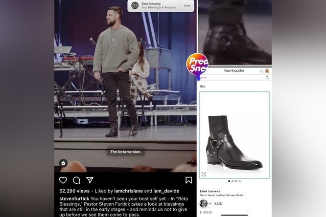 В инстаграме* появился аккаунт PreachersNSneakers, который публикует фото священников в дорогих кроссовках и брендовой одежде