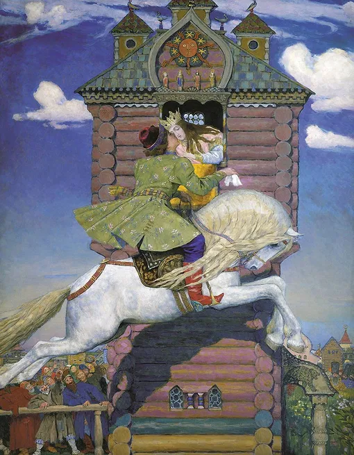 В. М. Васнецов, «Сивка-Бурка», начало 1920-х. Государственная Третьяковская галерея