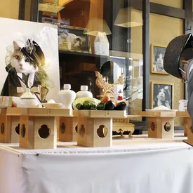 В Японии более 500 человек пришли на похороны Нитамы — кота-начальника железнодорожной станции