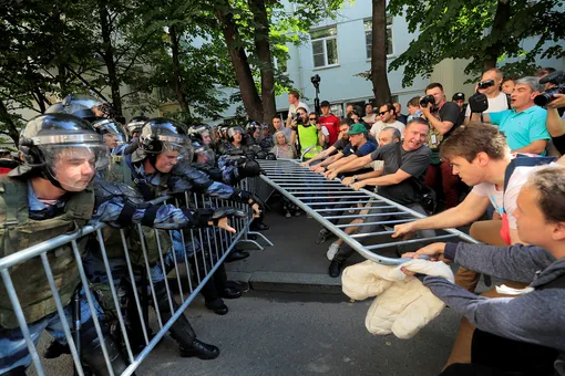 Протесты в Москве 27 июля