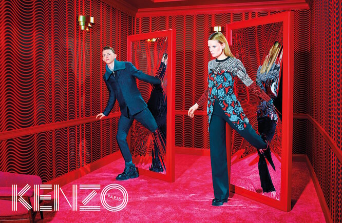 Кампания Kenzo осень-зима 2014 Кампания Kenzo осень-зима 2014