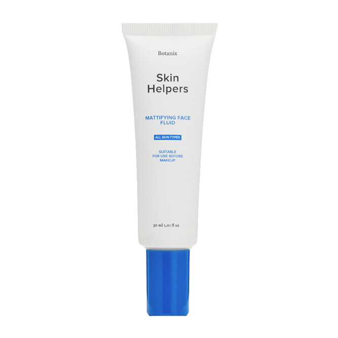 Матирующий флюид с маслом семян конопли, Skin Helpers