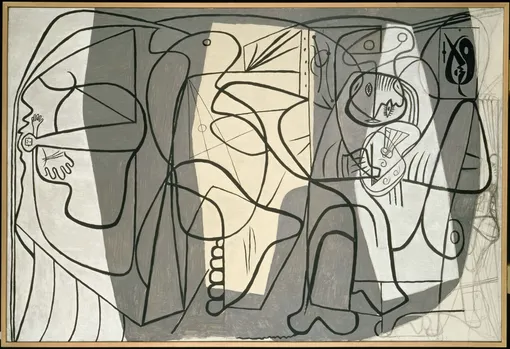 Пабло Пикассо Художник и модель. Париж, 1926. Национальный музей Пикассо, Париж