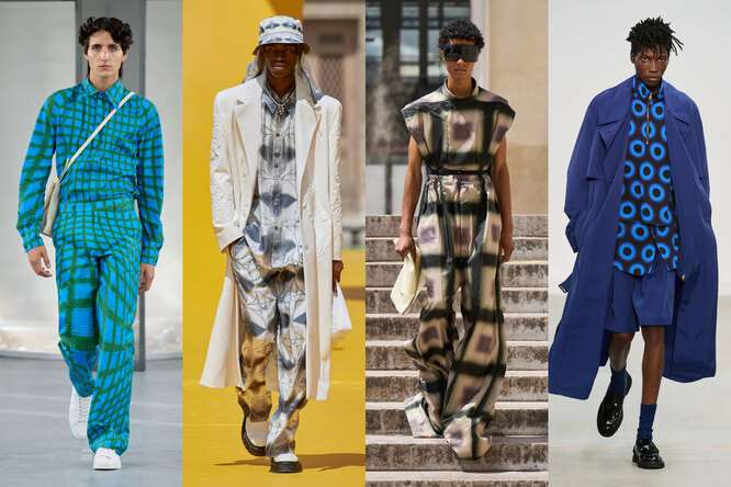 Bianca Saunders, Louis Vuitton, Rick Owens, Paul Smith весна-лето 2023 Bianca Saunders, Louis Vuitton, Rick Owens, Paul Smith весна-лето 2023
