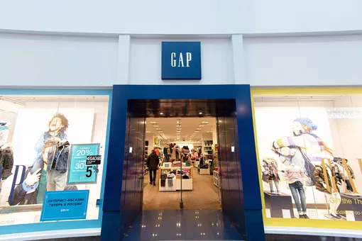 Gap планирует полностью уйти из России и закрыть все свои магазины в стране