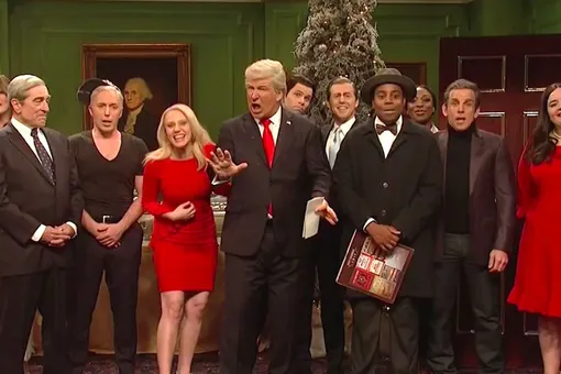 «Если бы Трампа не избрали президентом»: SNL выпустил рождественскую пародию